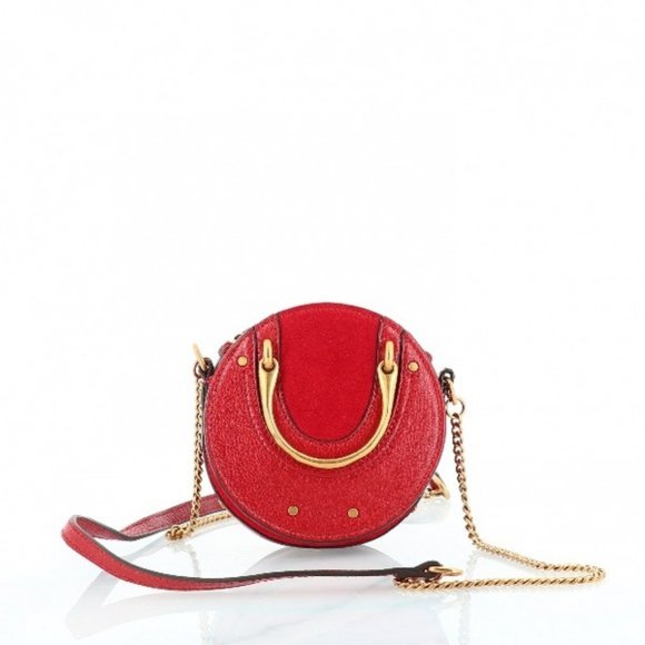 Chloe Handbags - Authentic Chloe Red Mini Pixie Bag
